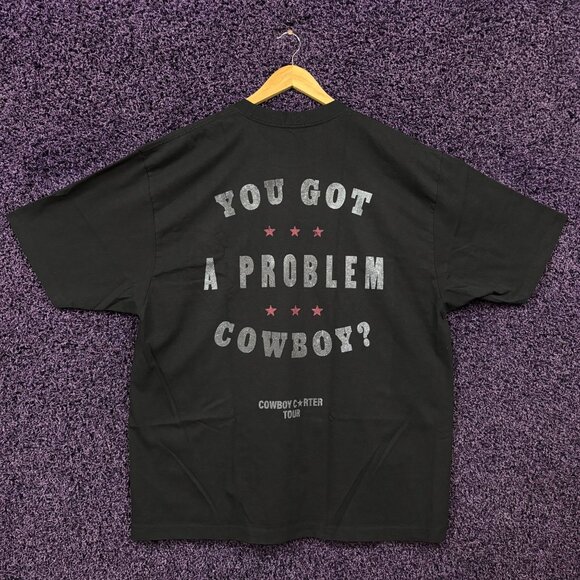 Beyoncé Cowboy Carter Tour You Got Problem Cowboy T-Shirt XL - Picture 3 of 4